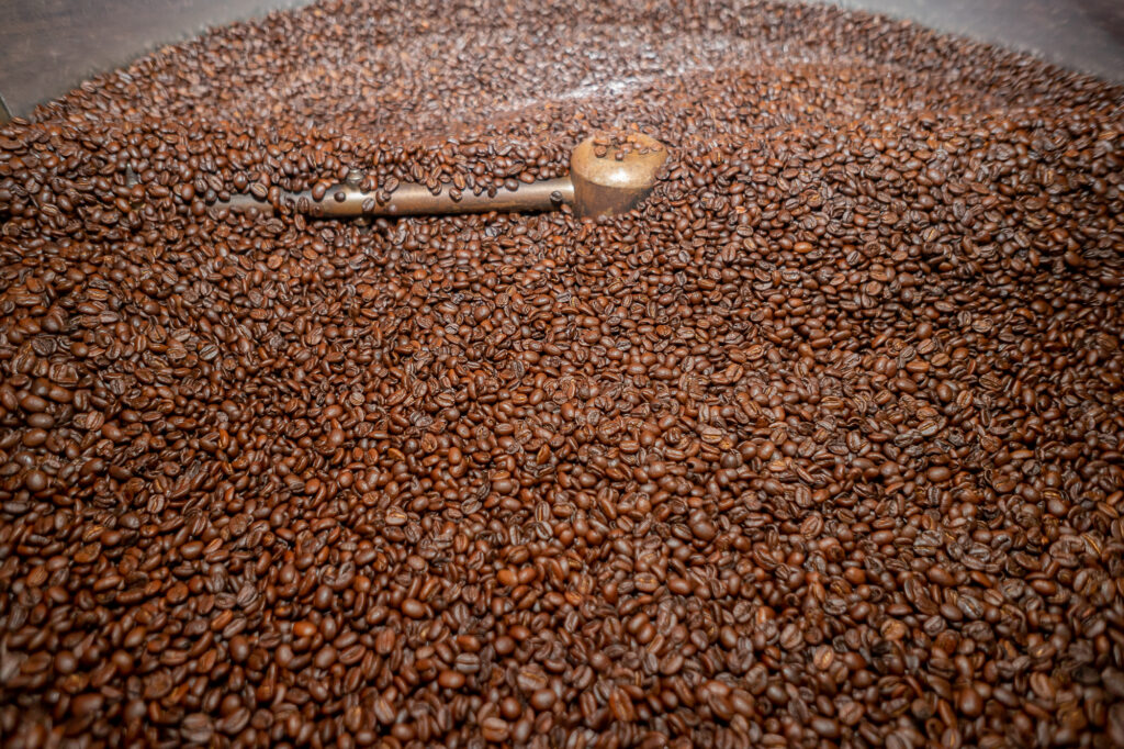 Roasted Coffee Beans in Kenya
